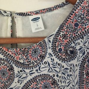Old Navy Paisley Print Dress